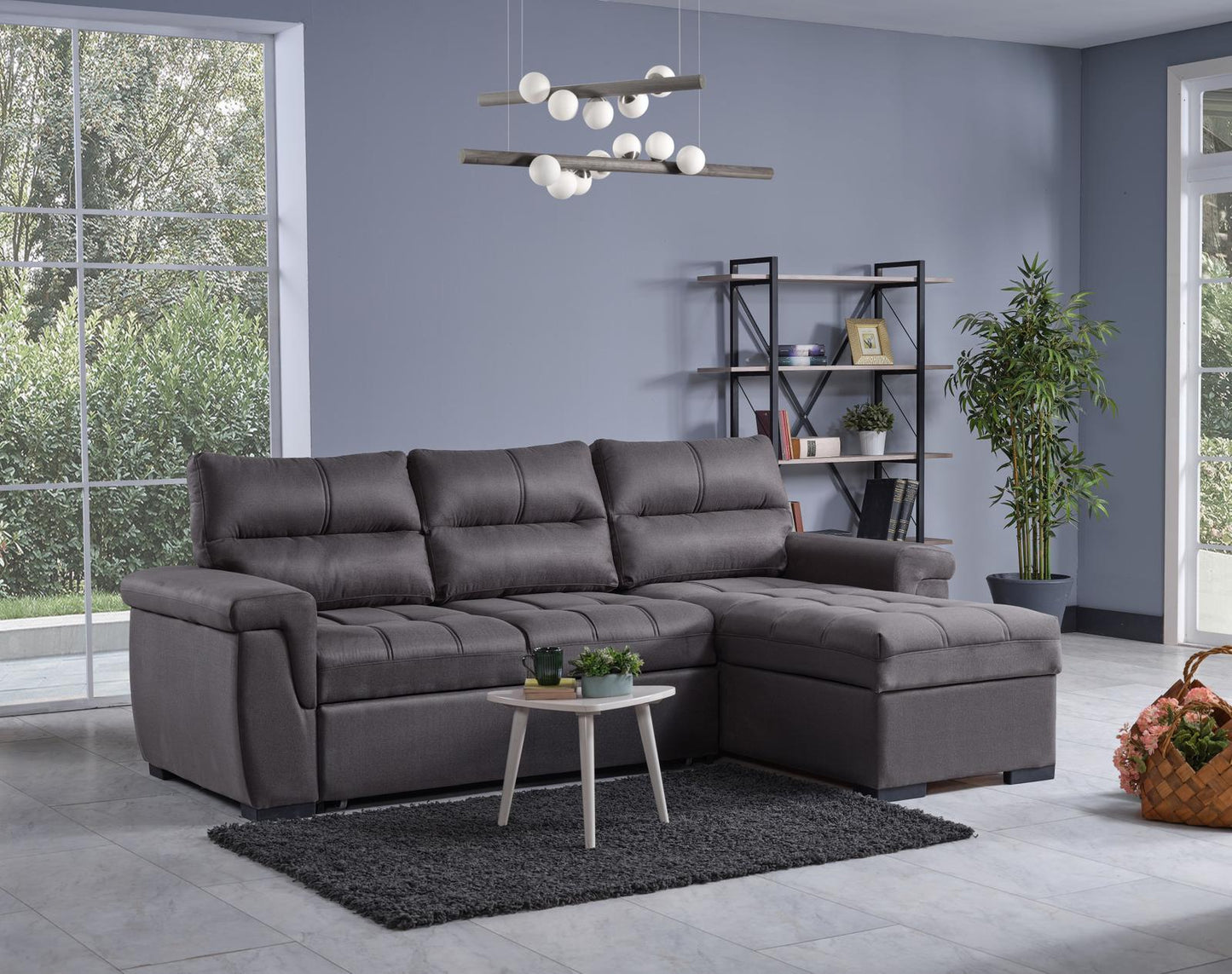 Cansas L Corner - Sofa Bed