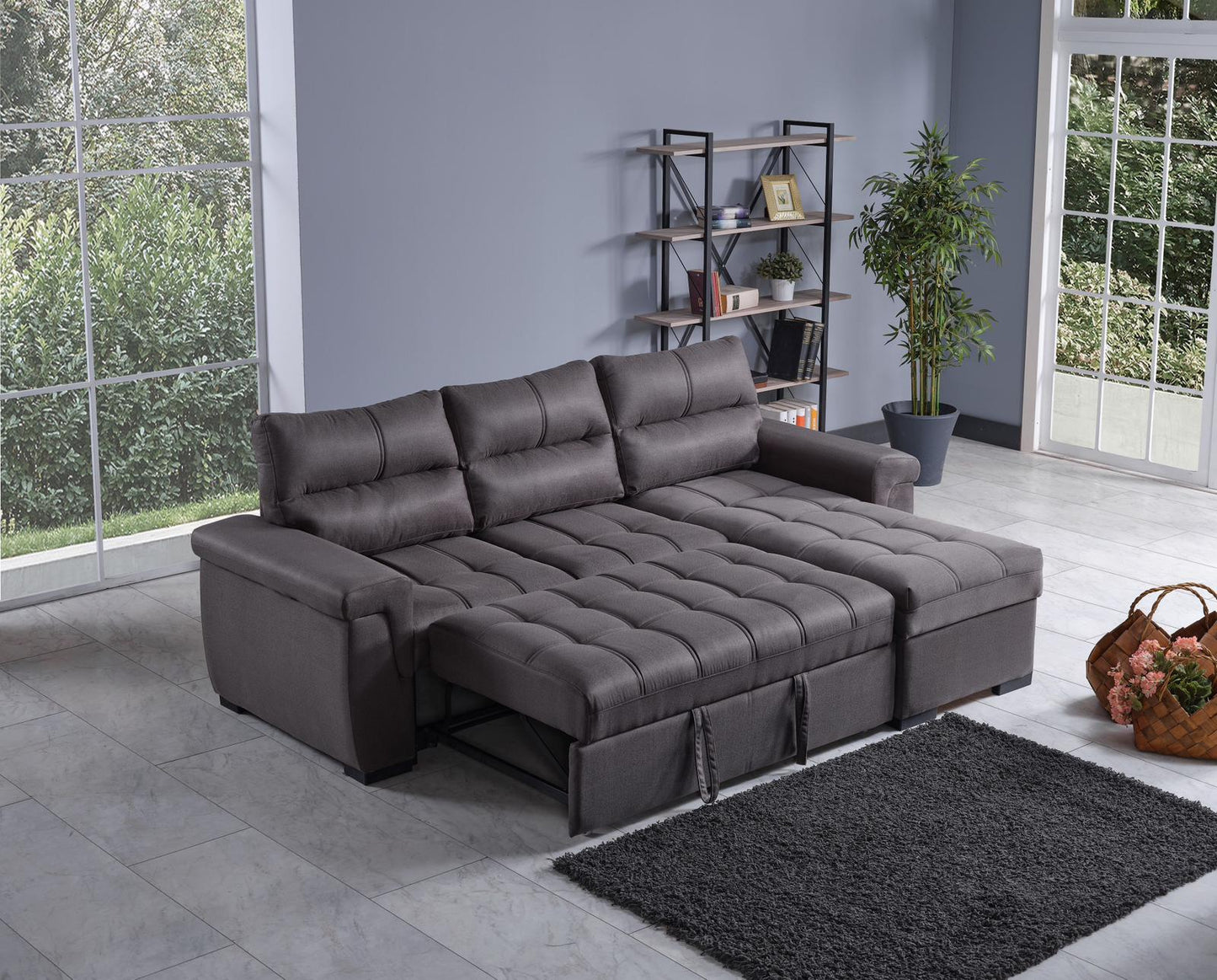 Cansas L Corner - Sofa Bed